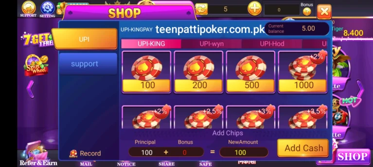 Teen Patti Poker Login
