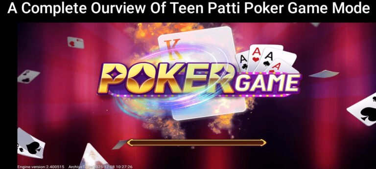 Teen Patti Poker Game Modes