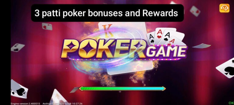 Teen Patti Poker Bonuses and Rewards